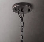 Harlow Calcite Round Chandelier 43"