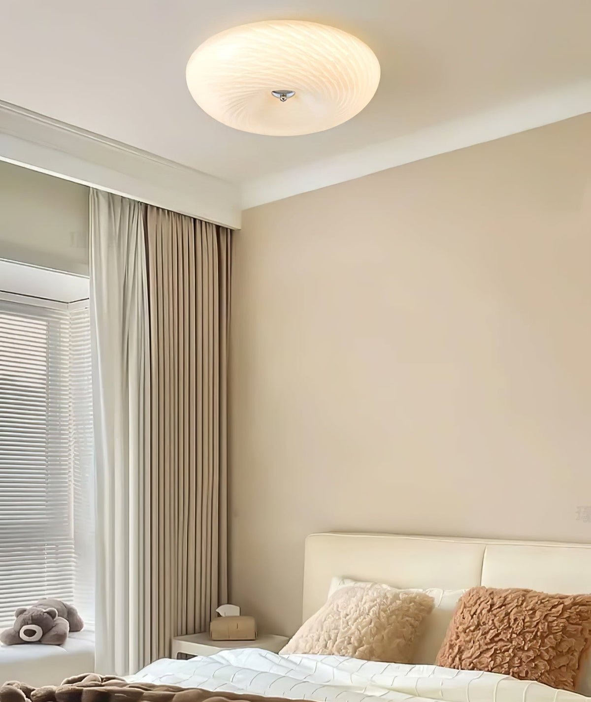 Whirlpool Glass Ceiling Light