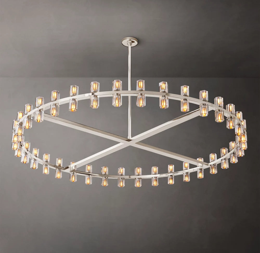 Arcachon LED Round Chandelier 60"