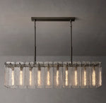 Calamette Glass Rectangular Chandelier 60"