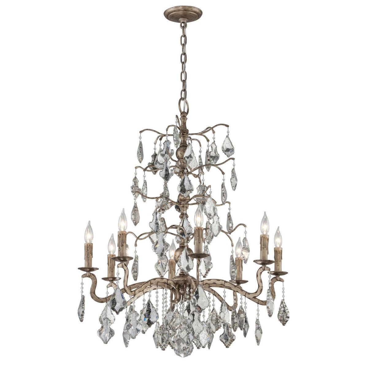 Eight-Light Chandelier