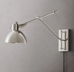Machinist Swing-Arm Task Sconce