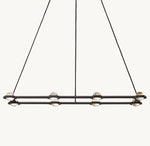 └clatant Rectangular Chandelier 54"