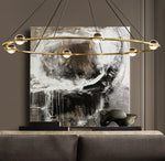 └clatant Round Chandelier 60"