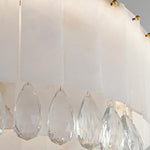 Marble & Crystal Modern Chandelier