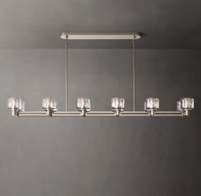 Demaret Double Linear Chandelier 72"
