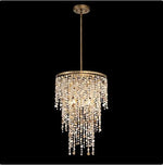 Silver Three-Light Chandelier
