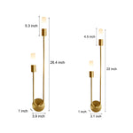 Creative 2 Lights G9 Luxury Modern Minimalist Wall Lights Fixture