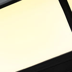 Square Three Step Dimming LED Waterproof Solar Fence Post Lights