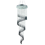Comet Royal Cut Crystal Chrome 10 Light 72-in Chandelier