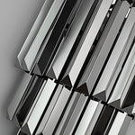 Creative Crystal Metal Three Step Dimming LED Post-Modern Wall Lamp