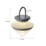 Waterproof Portable 3 Step Dimming USB Charging Solar Outdoor Lanterns