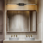 23.6''/39.4'' Black and Gold Linear LED Bathroom Vanity Light Bar