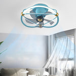 Intelligent Adjustable Stepless Dimming LED Ceiling Fan Light with Remote