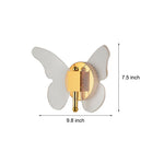 Butterflies Luxury Creative Three Step Dimming Modern LED Wall Lights Fixture