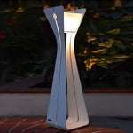 Waterproof Stainless Steel LED Modern Solar Pathway Lights Outdoor Lamp
