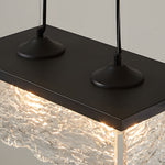 1/2-Light Glass 3 Step Dimming Chandelier Dining Room Light Fixtures