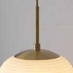 Rituals White Glass Pendant Light