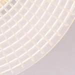 Round Stripes Grid Pattern Acrylic LED Simple Creative Modern Wall Lamp