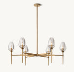 Tulip Round Chandelier 42"