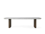 Saint Germain Stone Top Coffee Table with Clement Base