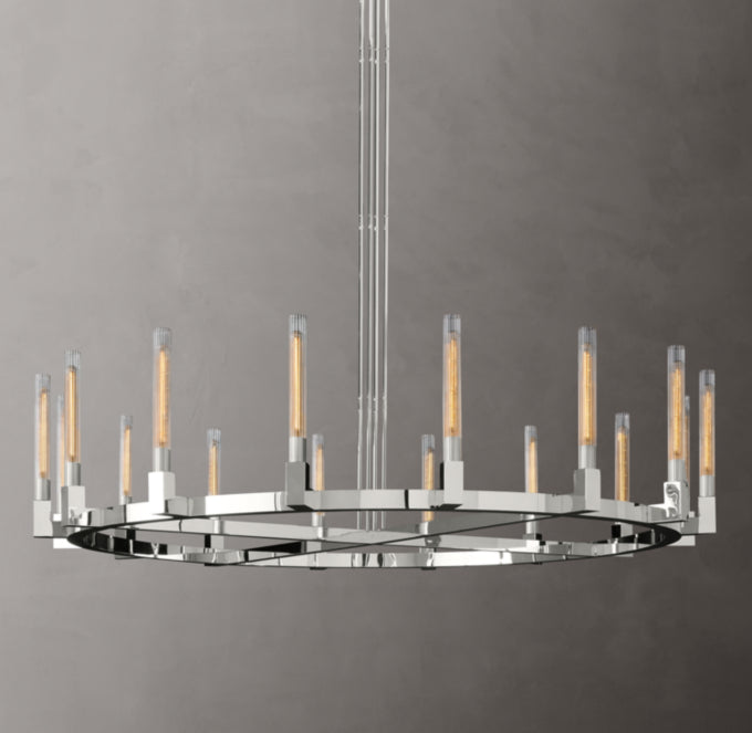Cannele Round Chandelier 72"