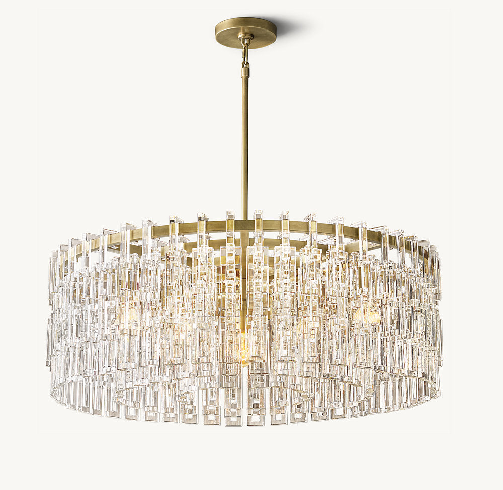 Marignan Round Chandelier 36"