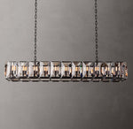 Harlow Crystal Rectangular Chandelier 74"