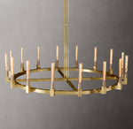 Cannele Round Chandelier 72"