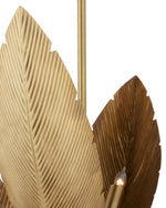 Bird of Paradise Brass Chandelier