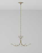Marshallia Small Gold Chandelier
