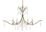 Marshallia Small Gold Chandelier
