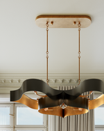 St. Barts Blue Chandelier