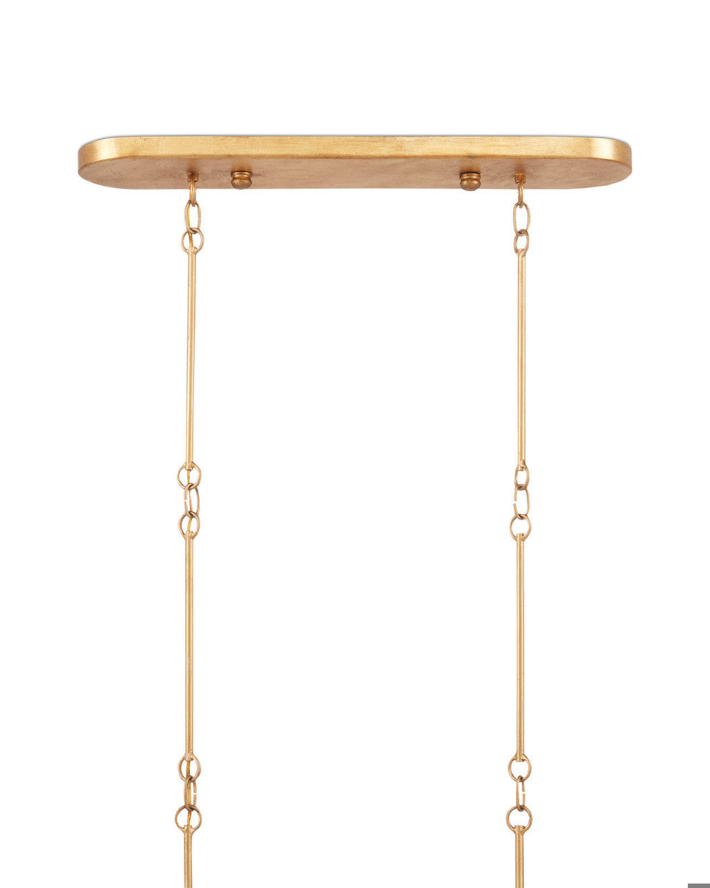 Grand Lotus Oval White Chandelier