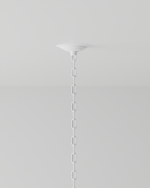 Piero Large White Chandelier