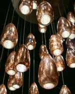 Rame 15-Light Linear Multi-Drop Pendant