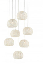Rame 36-Light Round Multi-Drop Pendant