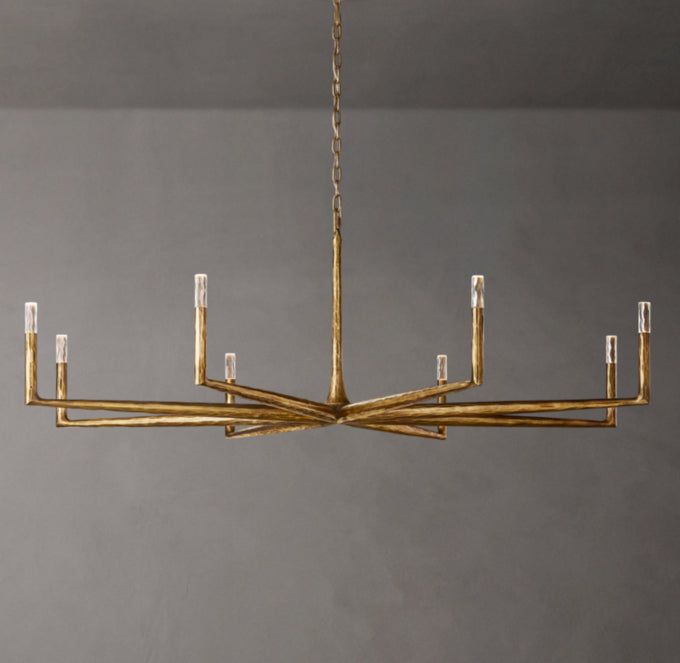 Thaddeus Round Chandelier 72"
