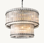 San Marco Two-Tier Round Chandelier 37"