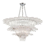 Chrome / Clear Seven Light Chandelier
