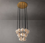 Boule De Cristal Clear Glass Round Cluster Chandelier 19"