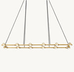 └clatant Rectangular Chandelier 72"