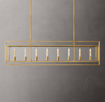 Beckman Rectangular Chandelier 72"