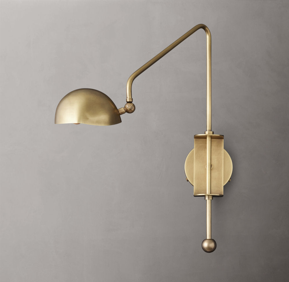 Convessi Swing-Arm Sconce
