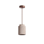Caelia Travertine Pendant Light