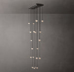 Pearl Rectangular Chandelier 54"