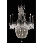 Esperanza Dark Bronze 22-Light Chandelier with Royal Cut Crystal