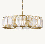 Harlow Crystal Round Chandelier 43"