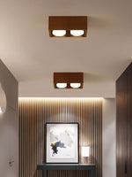 Cobra Wood Ceiling Light