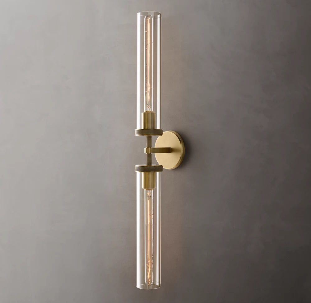 Lambeth Knurled Grand Linear Sconce